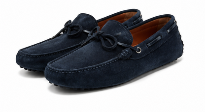 Tod's Gommino Driving Loafer in Navy Suede  (21)
