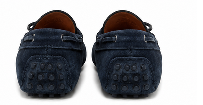 Tod's Gommino Driving Loafer in Navy Suede  (21)