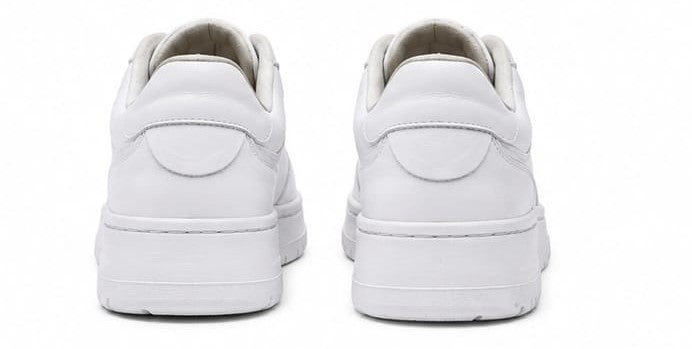 minimalist low-top white leather sneaker (12)