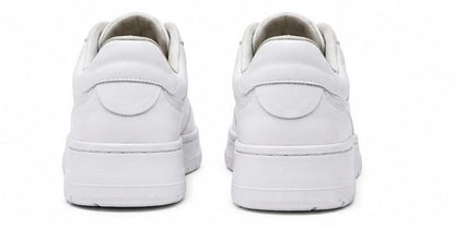 minimalist low-top white leather sneaker (12)