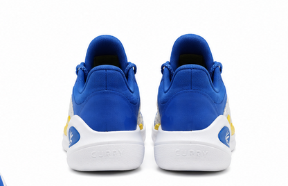 Blue & Yellow Performance Basketball Sneakers