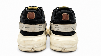 Black & Beige Chunky Sneakers (36)