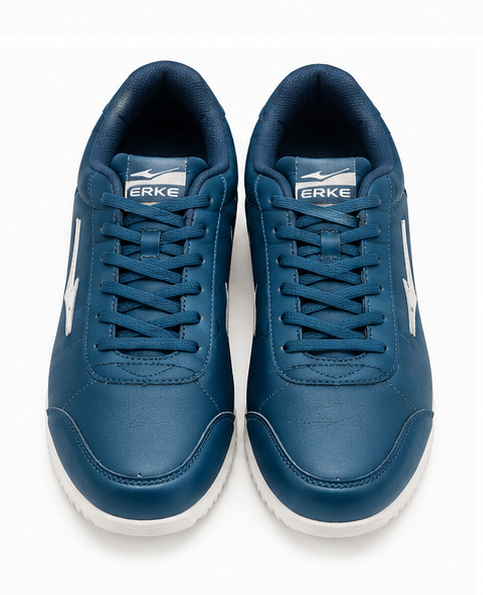 Blue Mizuno Retro Running Sneakers