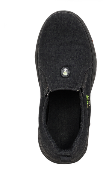 Zuoon Sport All-Black Lightweight Slip-On Walking Shoes