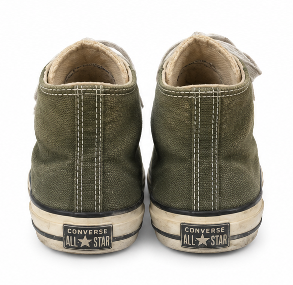 High-Top Canvas Sneaker