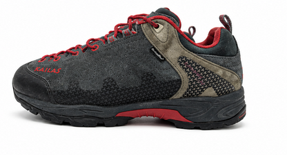 Merrell Hiking Shoes – Black, Red & Olive (32)