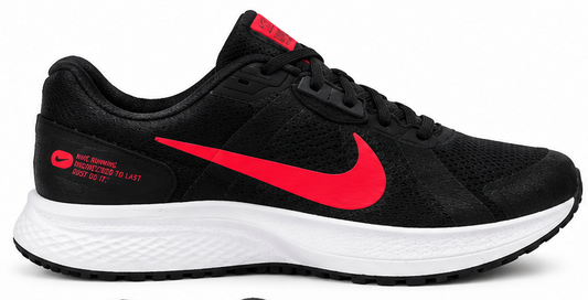Nike Black & Red Running Sneakers