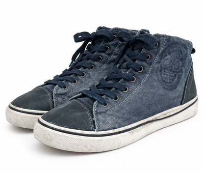 Vintage Black & Grey High