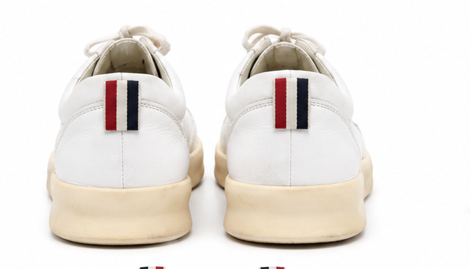 Classic White Minimalist Sneakers (4)
