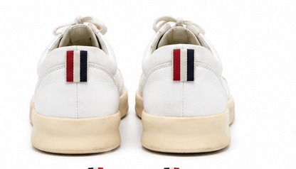 Classic White Minimalist Sneakers (4)