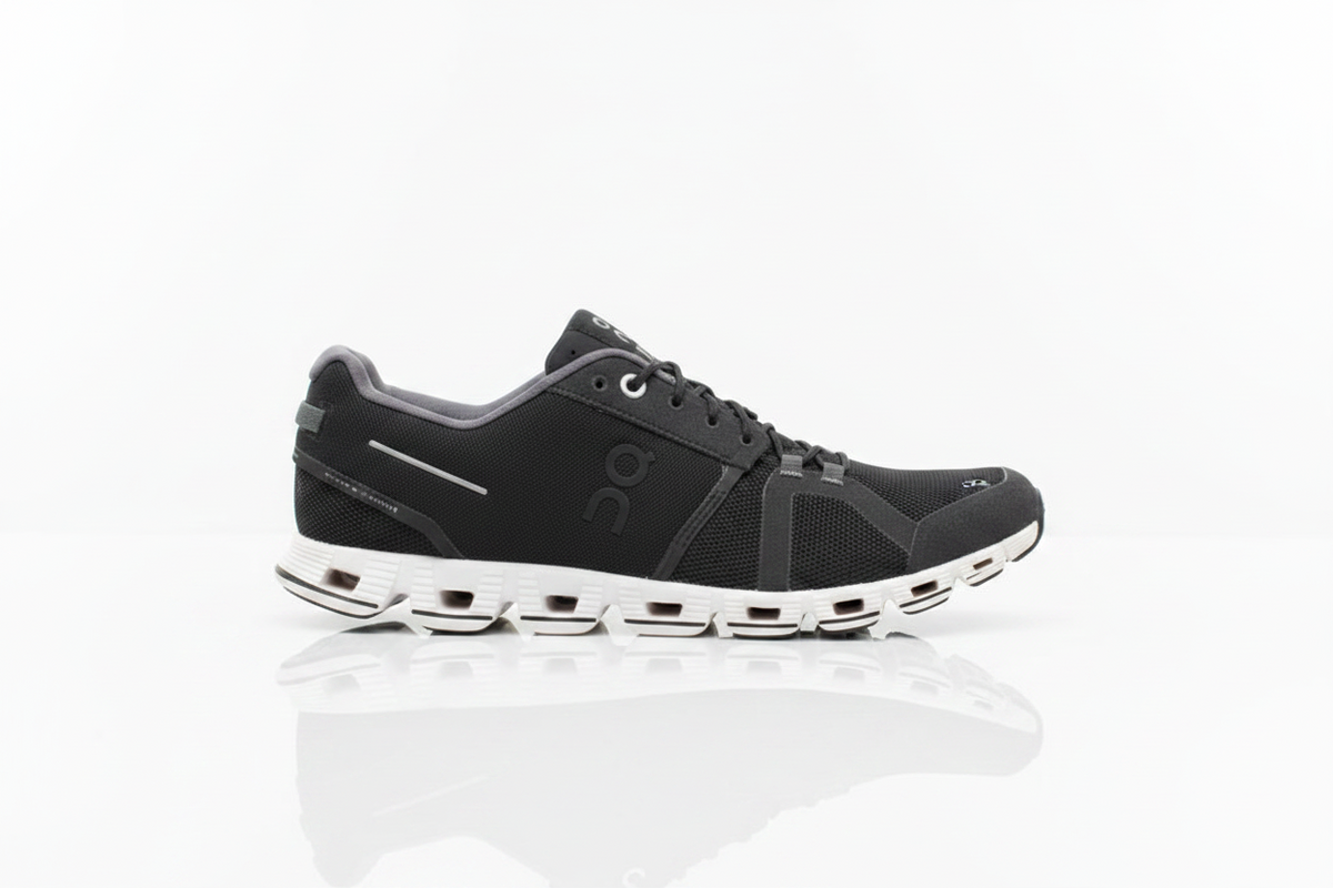 Black Performance Running Sneakers