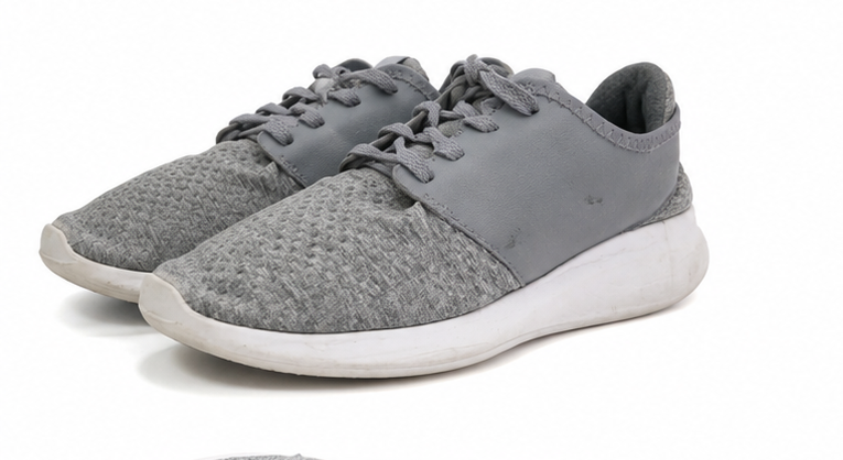 Gray Knit Casual Running Sneaker (69)