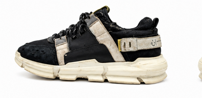 Black & Beige Chunky Sneakers (36)