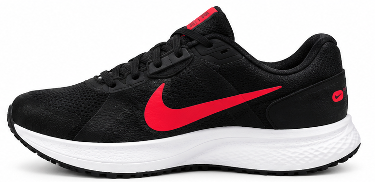 Nike Black & Red Running Sneakers