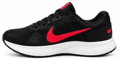 Nike Black & Red Running Sneakers