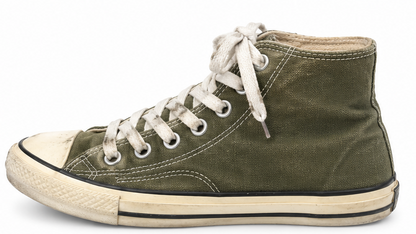 High-Top Canvas Sneaker
