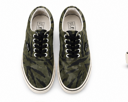 Green Camouflage Casual Sneakers (5)