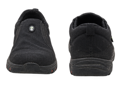 Zuoon Sport All-Black Lightweight Slip-On Walking Shoes