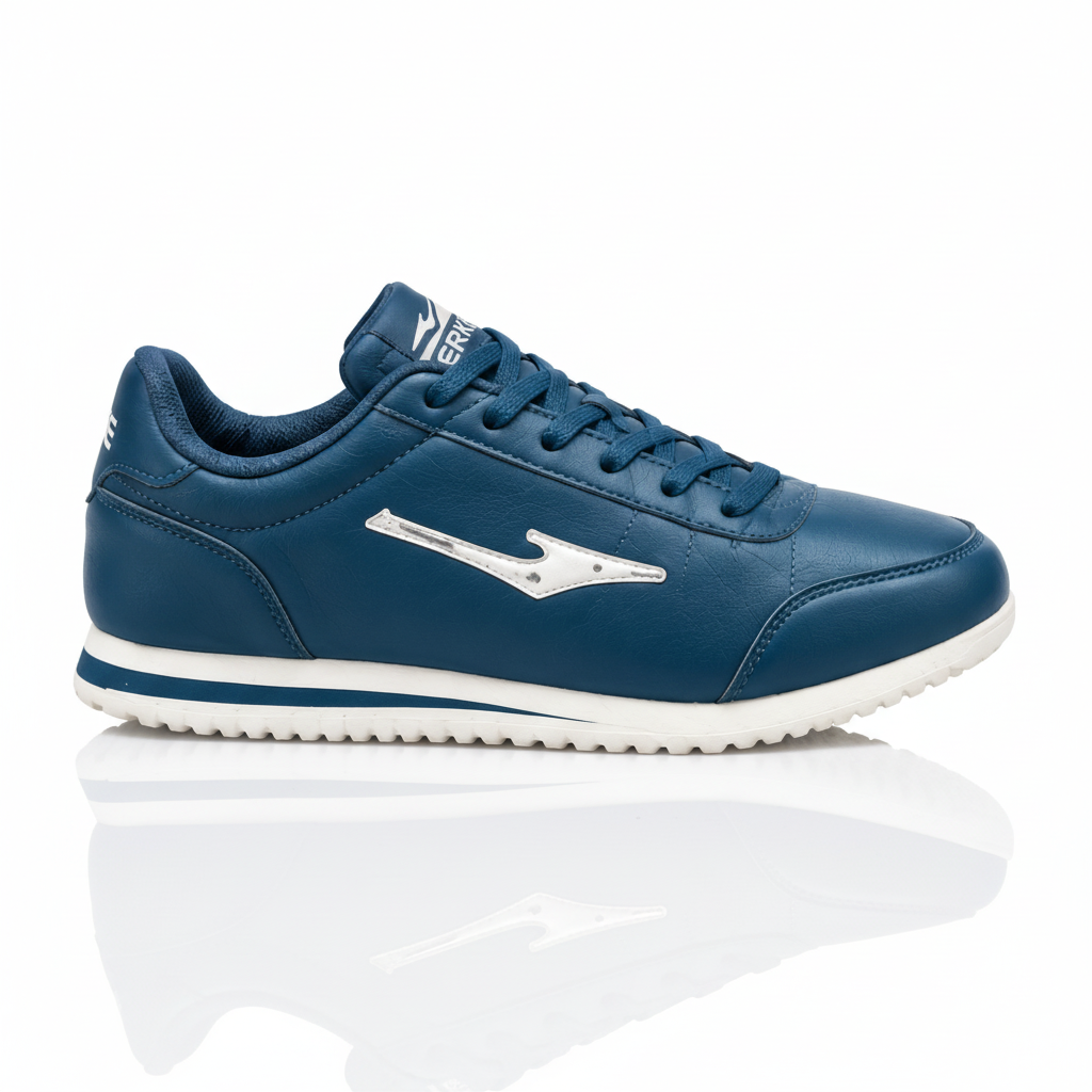 Blue Mizuno Retro Running Sneakers