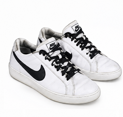 Classic White & Black Low-Top Sneakers