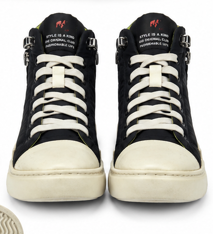 high-top utility sneaker