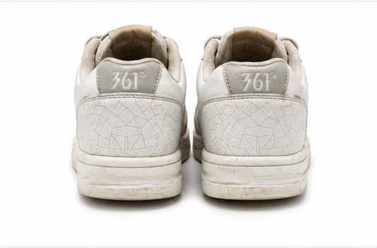 361°  low-top white lifestyle sneaker (41)