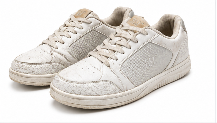 361°  low-top white lifestyle sneaker (41)