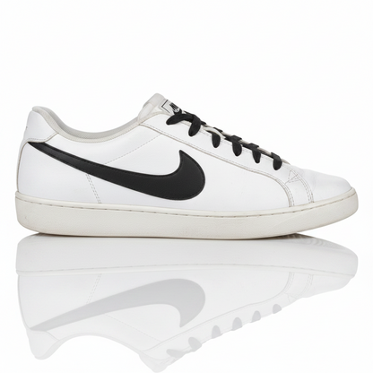 Classic White & Black Low-Top Sneakers