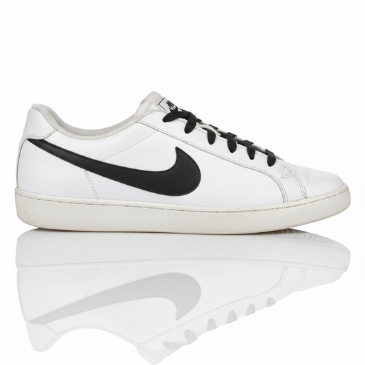 Classic White & Black Low-Top Sneakers