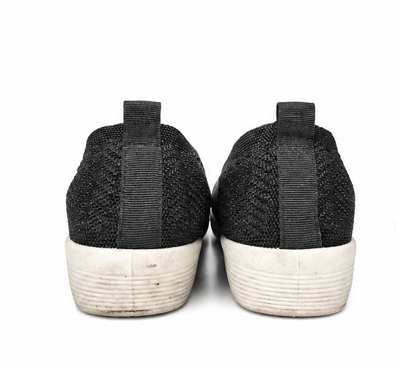 Women's Black Slip-On Comfort Shoes (47)