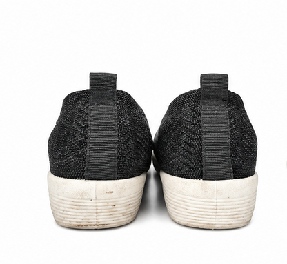 Women's Black Slip-On Comfort Shoes (47)